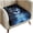 Butterfly-Blue, variant on Yuyamidu Zebra Print Sofa Couch Covers Non Slip Sofa Cushion Covers with Elastic Bottom Easy to Install Seat Slipcovers for Chair Gift for Holiday