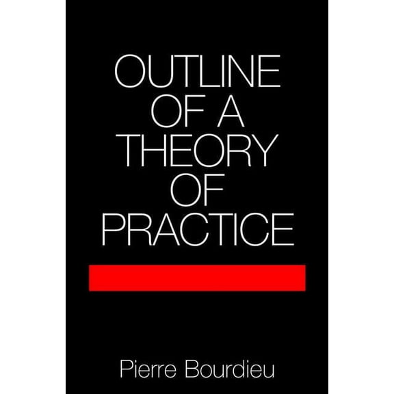 Cambridge Studies in Social and Cultural Outline of a Theory of Practice, Book 16, (Paperback)