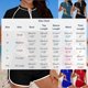 thumbnail image 3 of Traje de baño bikini de mujer de color liso sin espalda con tirantes, conjunto de bikini con bloques de color y hombros descubiertos Tanjini, traje de baño de nailon para mujer, 3 of 5