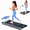 Sliver, variant on COFUNOK 2.5HP Walking Pad,Under Desk Treadmill for Home&Office,Portable Walking Treadmill with Longer Running Belt,Walking Jogging Machine with Remote Control,300 lbs Weight Capacity LED Display