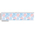 thumbnail image 3 of Floral Fabric by the Yard, Abstract Soft Pastel Colored Blooming Spring Flowers on Plain Backdrop, Decorative Upholstery Fabric for Chairs & Home Accents, White Pale Blue Rose by Ambesonne, 3 of 5