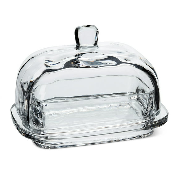 Set of 4 Large Rectangle Covered Butter Dish