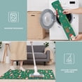 thumbnail image 6 of Green Christmas Santa and Icon Pattern Kitchen Rugs Sets Of 3,Kitchen Runner Rugs Non Skid Washable,Decorative Kitchen Floor Mats for Kitchen,Sink,Laundry,17"x30"+ 17"x47" + 17"x59", 6 of 6