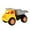 Yellow, variant on BallsFHK Beach Toy Cars Engineering Vehicles Car Models, Dump Truck, Child Portable Sand Toy For Outdoor