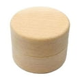 thumbnail image 2 of Tool Series Box Wooden Baby Tooth Box Tooth Fairy Girl Box Boy Baby Round Solid Wood Button Cover Gift Box, 2 of 4