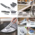 thumbnail image 4 of US 1~2Pc Kitchen Automatic Liquid Soap Dispensing Dish Brush Washing Bowl Sponge, 4 of 4