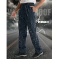 thumbnail image 7 of iCreek Men's Rain Pants Waterproof Rain Over Pants Hiking Pants Zipper Pockets Windproof Lightweight Outdoor for Golf, Fishing, 7 of 7