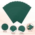 thumbnail image 3 of 100 Pcs Servilletas Desechables con Sensación de Lino y Bolsillos para Cubiertos Incorporados, Servilletas de Papel para Cena para Cuchillo y Tenedor Verde Oscuro, 3 of 6