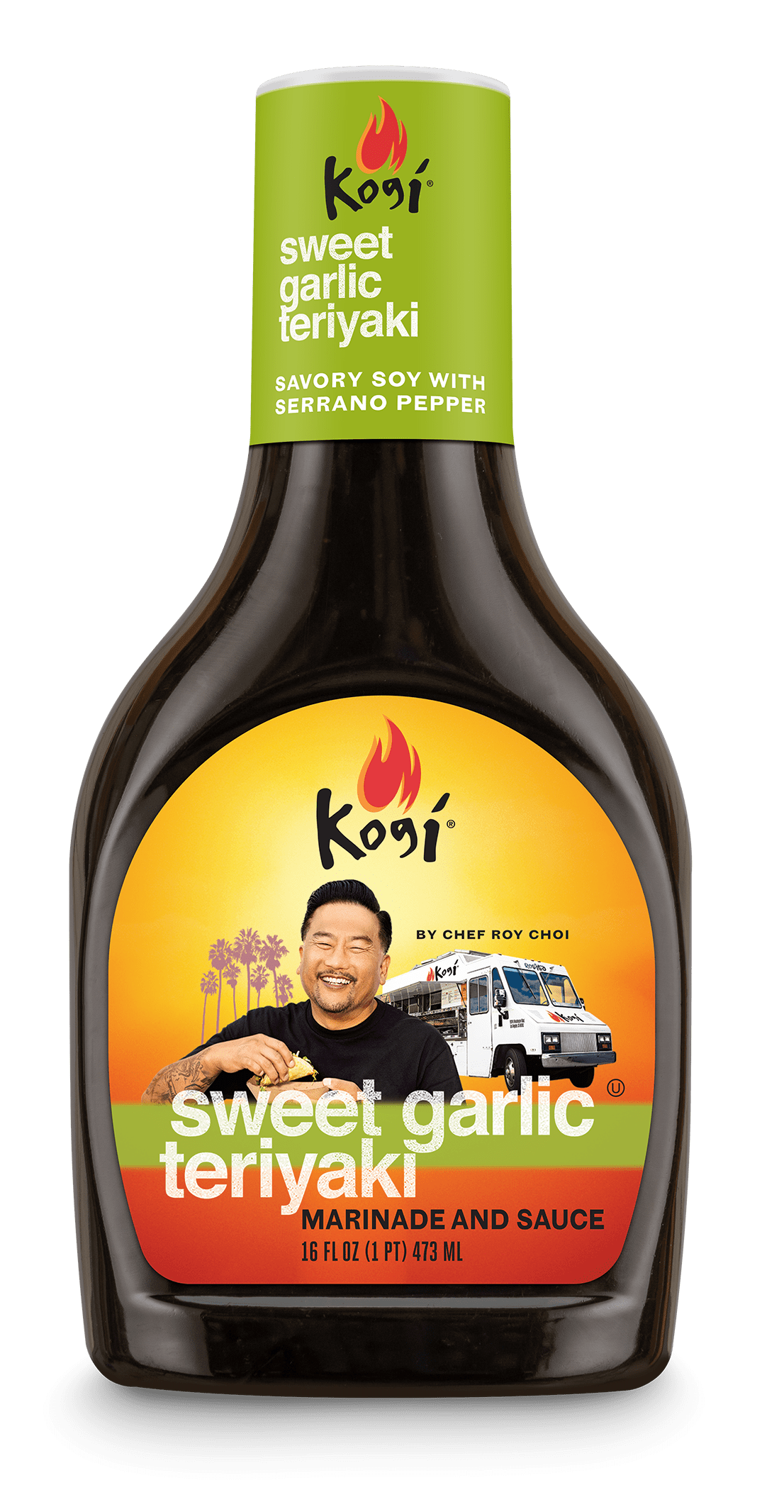 Kogi Sweet Garlic Teriyaki Marinade and Sauce 16 fl. oz
