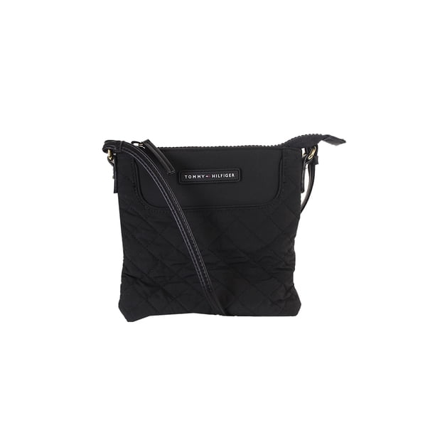 TommyHilfiger Tommy Hilfiger Black Quilted Crossbody Bag OSFA