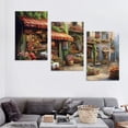 thumbnail image 4 of ONETECH Buon Appetito Canvas Wall Decor by Artist Nicky Boehme for Living Room, Bedroom, Bathroom, Kitchen, Office, Bar, Dining & Guest Room - Ready to Hang - 12''x16''X3 Panels, 4 of 4
