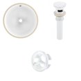 thumbnail image 1 of American Imaginations 15-in. W Undermount Sink Set White, 1 of 9