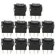 thumbnail image 4 of 10 Uds KCD1 Mini interruptores basculantes 3 pines 3 posiciones barco cuadrado encendido y apagado para electrodomésticos, 4 of 8