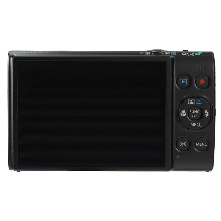 Canon IXY 650 Compact Digital Camera - Black, 12x Optical