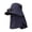 Navy Blue, variant on Solar Fan Sun Hat Outdoor Cooling Fan Hat with Neck Flap Face Protection Cover Wide Brim Breathable Sun Protection Cap for Hiking Fishing