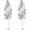 Silver White, variant on Balloon Column Stand Kit Set of 2 White Backdrop Decoration for Wedding Shower Birthday Party