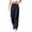 Navy, variant on HomeDM Womens Sweat Pants Drawstring Waistband with Pockets Wide Leg Baggy Casual Gray Sweatpants Size L