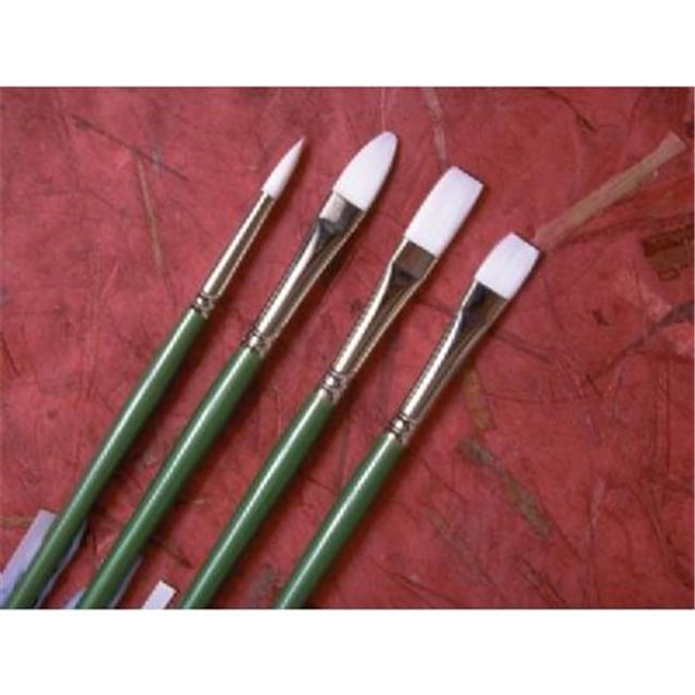 Princeton Brush 6100R-2-0 Meilleure Pinceau Synthétique pour Huile et Acrylique Rond 2-0