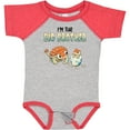 thumbnail image 3 of Inktastic I'm the Big Brother Ankylosaurus Bros Boys Baby Bodysuit, 3 of 5