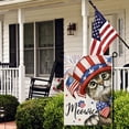 thumbnail image 3 of 4th of July Patrioctic Cat Garden Flag 12x18 Inch Double Sided Memorial Day Welcome Blue Red Independence Day Outside Yard Party Decoration, 3 of 7