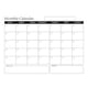 thumbnail image 2 of Pizarra blanca magnética regrabable, calendario de refrigerador, tablero de mensajes, tablero planificador mensual, 2 of 8