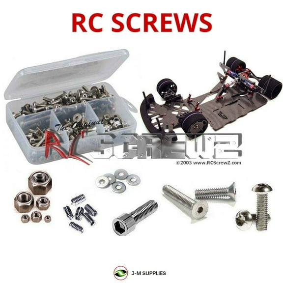 RCScrewZ Stainless Steel Screw Kit crc013 for CRC Battle Axe 3.0 RC Car | SET