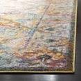thumbnail image 3 of SAFAVIEH Crystal Lynette Oriental Area Rug, Light Blue/Orange, 5' x 8', 3 of 8