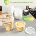 thumbnail image 4 of GPED Deli Containers with Lids 48 Sets, Food Storage Containers with Lids, Soup Containers for Restaurant, Stackable Plastic Containers, Meal Prep Containers, Leakproof, Freezer/Dishwasher/Microwave, 4 of 7