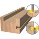 thumbnail image 5 of 4 flutes face mill bits for router 2 inch cutting diameter, 8mm shank planing router spoilboard router flat router surface bit, 5 of 5