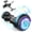 Black, variant on Hoverboard with Seat, 6.5" Hover Board Go Kart, Built-in Bluetooth, Wheels with LED Light