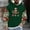 002 Green, variant on Mens Ugly Christmas Hoodies Plus Size Santa Claus Long Sleeve Sweatshirt Vacation Xmas Drawstring Pullover