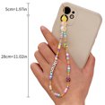 thumbnail image 2 of Phone Chain Strap Decorative Ethnic Style Beaded Phone Strap Bead Phone Charm, 2 of 10