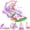 Pink, variant on Move2Play, 4-in-1 Baby Play Mat & Activity Center Gym | Infant Toy for Tummy Time | 1 2 3 4 5 6+ Month Old Gift