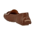 thumbnail image 3 of Flats Mujer Piel Natural Casuales Blue Red Formales Cómodos cafe 23.5 BLUE RED 1806, 3 of 4