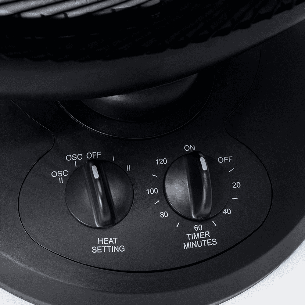 Perfect Aire Oscillating Radiant Dish Heater - Walmart.com