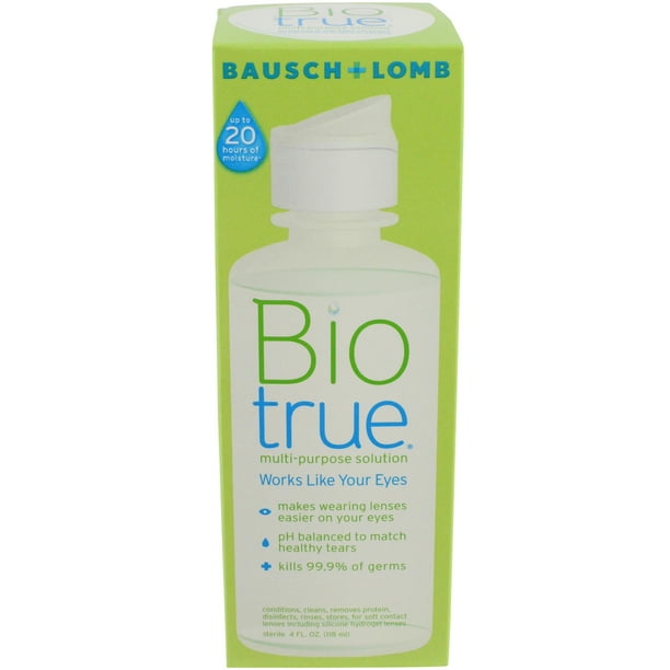 Biotrue® multi-purpose solution 4 fl oz (118 mL) - Walmart.com ...