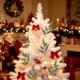 thumbnail image 5 of Christmas Decorations Artificial Leaves Branches Vase Filler for Table Mantel Fireplace Shelf Window Home Holiday Office Decor, 5 of 6