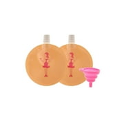 Booze Implants Hidden Flask - 4 Oz Each