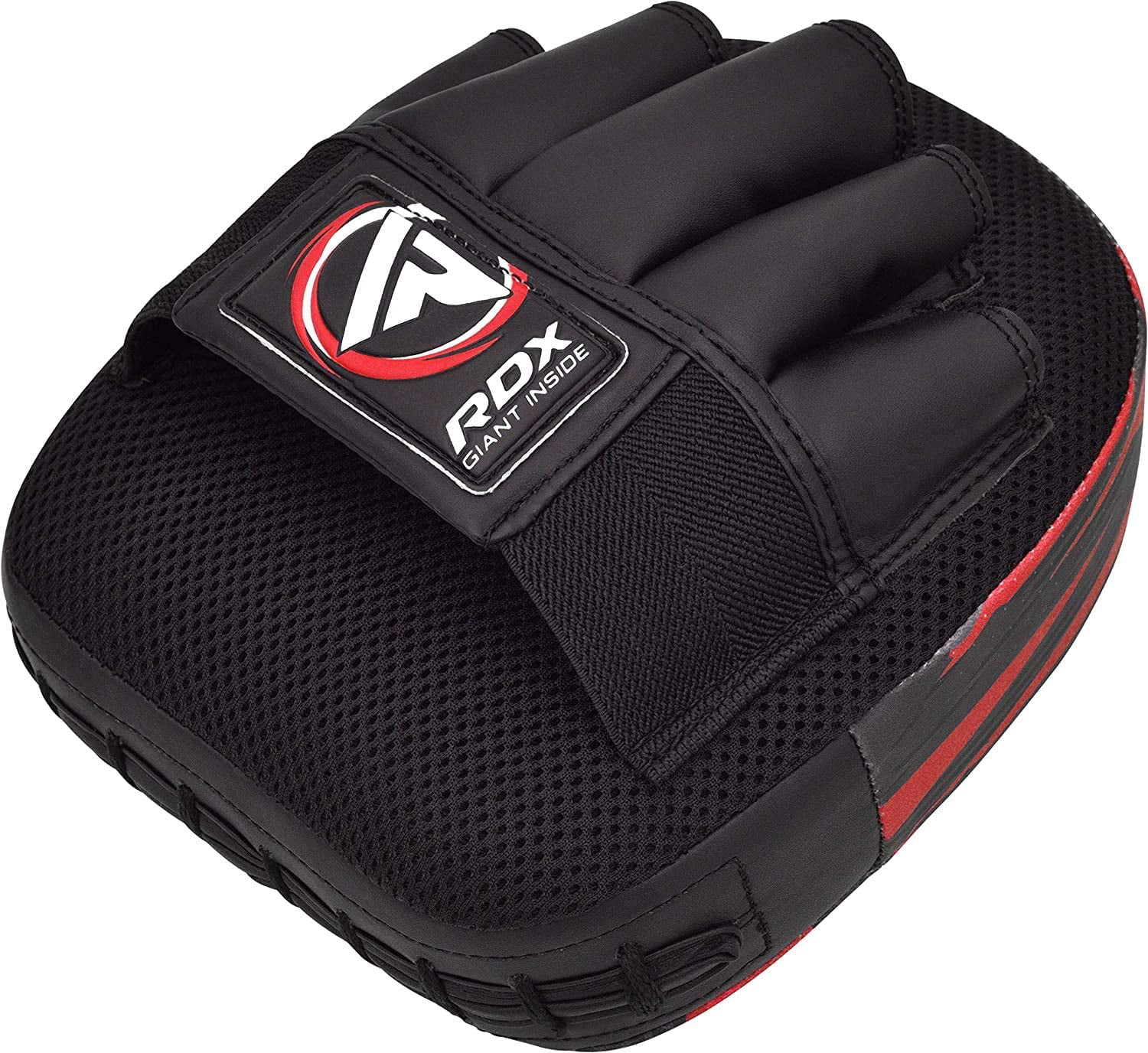 RDX Kids Boxing Pads Focus Mitts Martial Arts Kickboxing and Karate Training Maya hide leather Curved Junior Hook and Jab Target Hand Pads Muay Thai Great for Youth MMA Coaching Strike Shield