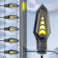 thumbnail image 2 of LED motorcycle accessory turn signal light super bright arrow water flash light, 2 of 9