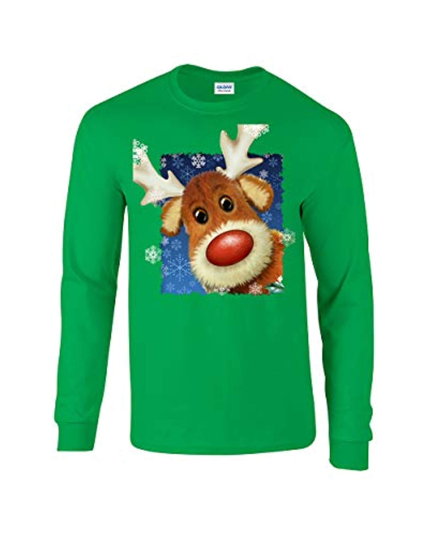 Vintage Rudolph Shirt : Rudolph Reindeer Red Walmart