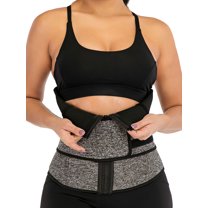 SAYFUT Women's Women's Adjustable Waist Trimmer Belt Compression Belly Slimming Weight Loss Body Shaper Hourglass Shaper Sports Girdle