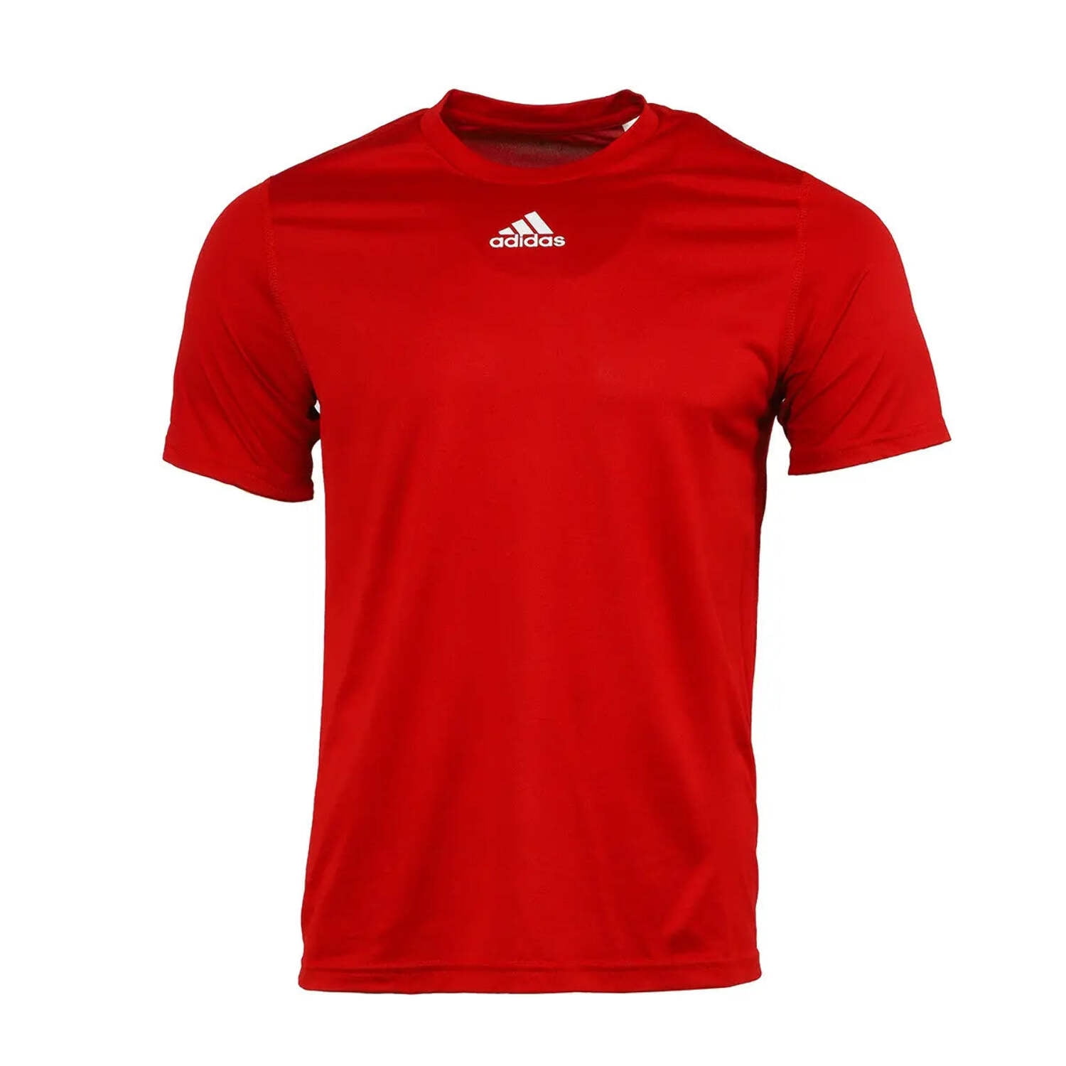 Adidas Men's Creator SS Athletic Tee T-Shirt Moisture Wick Drop Tail (Maroon, M)