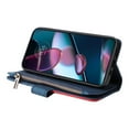 thumbnail image 2 of Wallet Case for Motorola Edge Plus 5G UW 2022, PU Leather 9 Card Slots with 1 Zipper Storage Bag Shockproof Cover for Motorola Edge Plus 5G UW 2022, 2 of 5