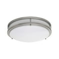 thumbnail image 3 of Amax Lighitng, Inc. Amax Lighting 15W LED flush mount fixture  in Brush Nickel Finish Bronze, 3 of 5
