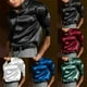 thumbnail image 3 of Camisa de vestir de seda satinada para hombre Fule, camisas casuales de manga larga con botones para bodas y fiestas, 3 of 8