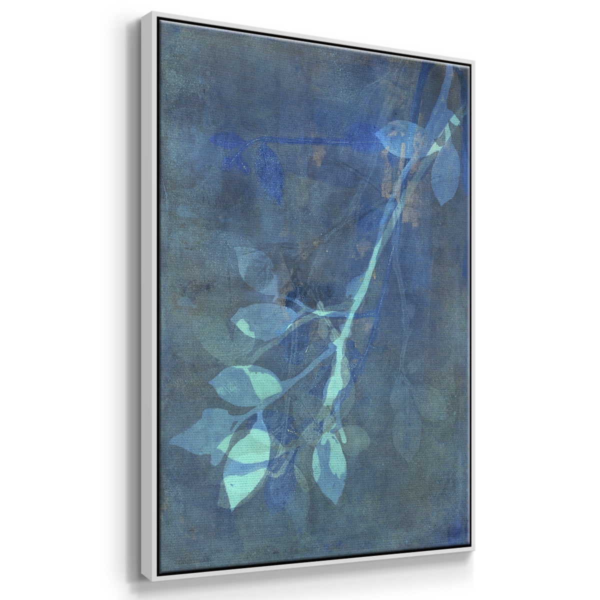 Branching Out VIII Framed Premium Gallery Wrapped Canvas - Ready to Hang - 27 x 41 - White Floating Frame