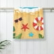 thumbnail image 5 of Balery Hello Summer1 Toalla de Microfibra Premium con Estampado – 27.5x16 pulgadas, Alta Absorción, Suave y Aterciopelada, Secado Rápido, 5 of 6