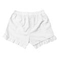 thumbnail image 6 of KHONTS Women's Summer Pajama Boxer Shorts Ruffle Spring Sleepwear Textured Casual Beach Pj Bottoms White XL, 6 of 7