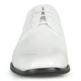 thumbnail image 6 of Vance Mens Cole Lace-up Square Toe Dress Shoe, Widths Available, 6 of 9